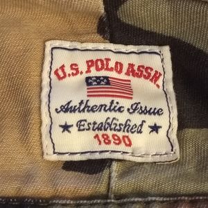 U.S Polo ASSN. Camo  cargo shorts